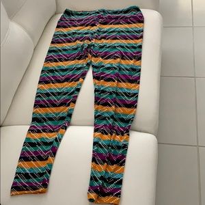 LuLaRoe women’s multicolored leggings
